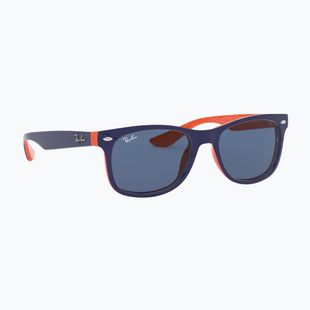 Okulary przeciwsłoneczne dziecięce Ray-Ban New Wayfarer matt black/blue