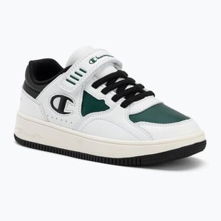 Buty dziecięce Champion RD25 Low B PS Low Cut white/highlighter greenblack