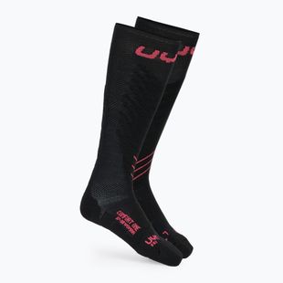 Skarpety narciarskie męskie UYN Ski One Comfort Fit black/pink