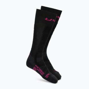 Skarpety narciarskie damskie UYN Ski Touring One Bio black/pink yarrow