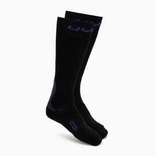 Skarpety narciarskie damskie UYN Ski One Alpine Merino Socks black/violet