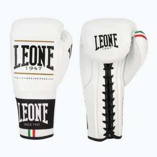 Rękawice bokserskie LEONE 1947 Shock Plus white