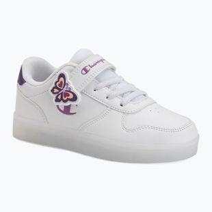Buty dziecięce Champion GLW G PS Low Cut white/purple