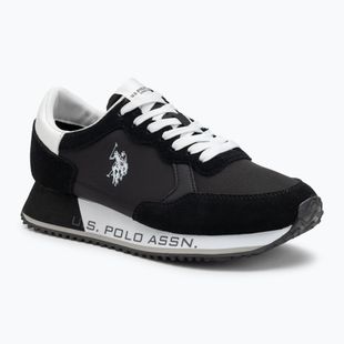 Buty męskie U.S. Polo Assn. CLEEF006B black/white