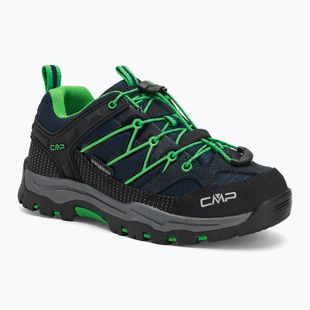 Buty trekkingowe dziecięce CMP Rigel Low Wp b.blue/gecko