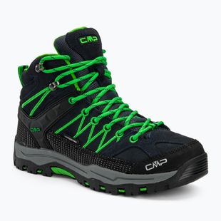 Buty trekkingowe juniorskie CMP Rigel Mid Wp blue/gecko
