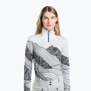 Bluza damska DOTOUT Peaks print outline col/black beauty