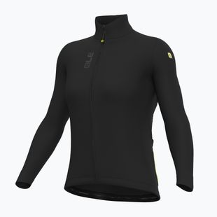 Bluza rowerowa damska Alé Fondo 3.0 LS Jersey nero/black