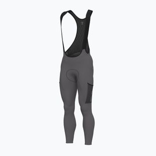 Spodnie rowerowe męskie Alé Stones Cargo 2.0 Bibtights acciaio/steel