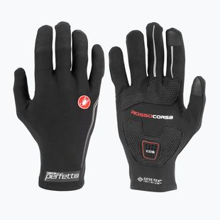 Rękawiczki rowerowe męskie Castelli Perfetto Light black