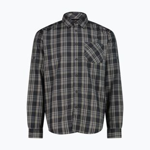 Koszula męska CMP 30T9927 antracite/vaniglia/grey