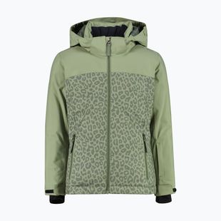 Kurtka narciarska dziecięca CMP 39W2085 green tea/salvia