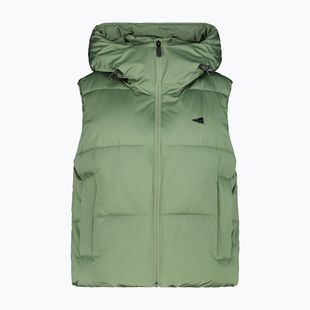 Bezrękawnik damski CMP Fix Hood green tea