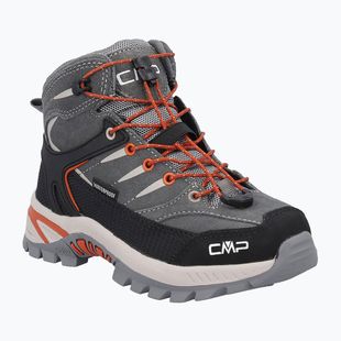 Buty trekkingowe dziecięce CMP Rigel 2.0 Mid Waterproof grey/brick