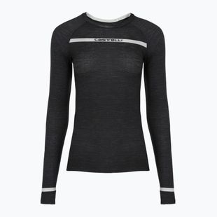 Longsleeve rowerowy damski Castelli Merino Seamless Baselayer W black