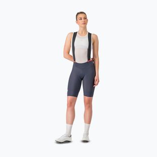 Spodenki rowerowe damskie Castelli Prima 2 DT W twillight blue/hibiscus