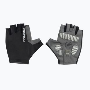 Rękawiczki rowerowe damskie Castelli Espresso light black