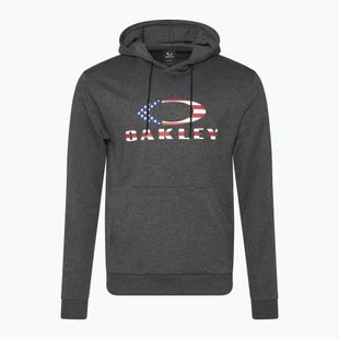 Bluza męska Oakley Bark Fleece Hoodie dark grey heather