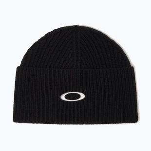 Czapka zimowa Oakley Ellipse Ribbed Beanie blackout
