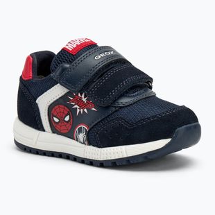 Buty dziecięce Geox Alben nylon navy/red