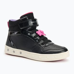 Buty dziecięce Geox Skylin black/fuchsia
