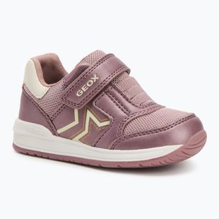 Buty dziecięce Geox Rishon dark pink/old white