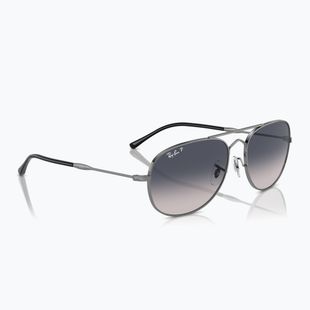 Okulary przeciwsłoneczne Ray-Ban Bain Bridge gunmetal/blue polarized