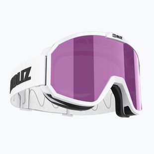 Gogle narciarskie Bliz Rave matt white/brown pink