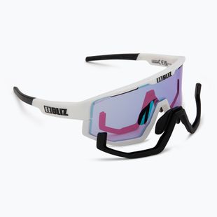 Okulary przeciwsłoneczne Bliz Fusion Small Nano Optics Nordic Light matt white/begonia/violet blue