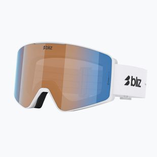 Gogle narciarskie Bliz G001 matte white/non orange/blue multi