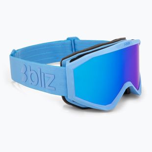 Gogle narciarskie dziecięce Bliz Liner Jr matte blue/brown/blue multi