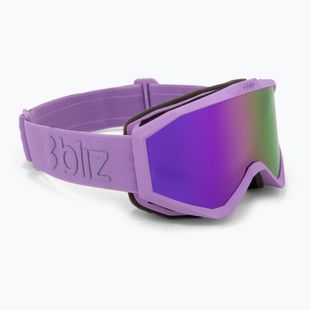 Gogle narciarskie dziecięce Bliz Liner Jr matte purple/brown/purple multi
