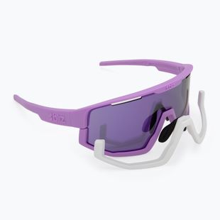 Okulary przeciwsłoneczne Bliz Fusion matte purple/grey purple mirror