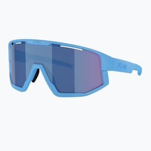 Okulary przeciwsłoneczne Bliz Fusion Small matte blue/grey blue mirror
