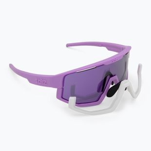 Okulary przeciwsłoneczne Bliz Fusion Small matte purple/grey purple mirror