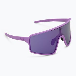 Okulary przeciwsłoneczne Bliz P001S matte purple/grey purple mirror