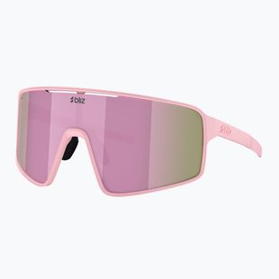 Okulary przeciwsłoneczne Bliz P001S matte powder pink/brown rosé multi