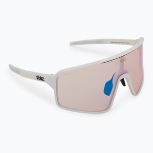 Okulary przeciwsłoneczne Bliz P001S Nano Optics Nordic Light matte white/coral/orange blue multi
