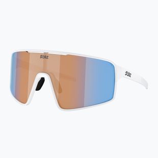 Okulary przeciwsłoneczne Bliz P001S Nano Optics Nordic Light matte white/coral/orange blue multi
