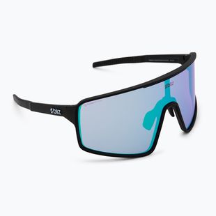 Okulary przeciwsłoneczne Bliz P001 Nano Optics Nordic Light matte black/begonia/violet blue multi