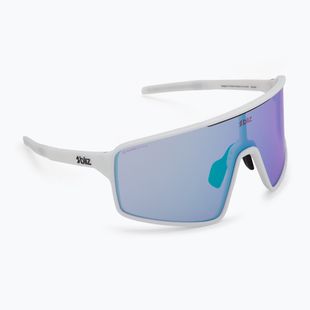 Okulary przeciwsłoneczne Bliz P001 Nano Optics Nordic Light matte white/begonia/violet blue multi