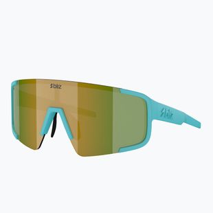 Okulary przeciwsłoneczne Bliz P003 Small matte turquoise/green/blue/green revo