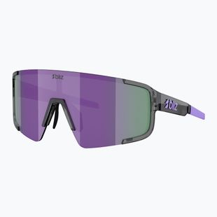 Okulary przeciwsłoneczne Bliz P003 Small crystal black/grey purple multi