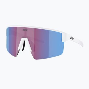 Okulary przeciwsłoneczne Bliz P004 Nano Optics Nordic Light matte white/begonia/violet blue multi