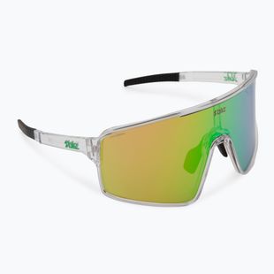 Okulary przeciwsłoneczne Bliz P001S transparent white/brown green multi