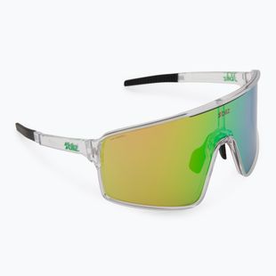 Okulary przeciwsłoneczne Bliz P001 transparent white/brown green multi