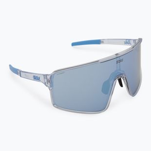 Okulary przeciwsłoneczne Bliz P001S transparent blue/smoke ice blue multi