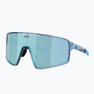 Okulary przeciwsłoneczne Bliz P001 transparent blue/smoke ice blue multi