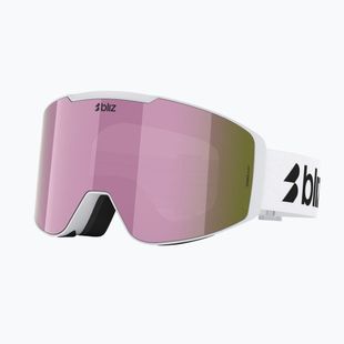 Gogle narciarskie Bliz G004 matte white/brown/pink multi