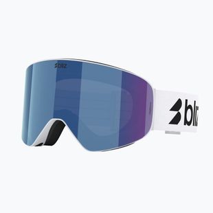 Gogle narciarskie Bliz Flow matte white/brown/blue multi